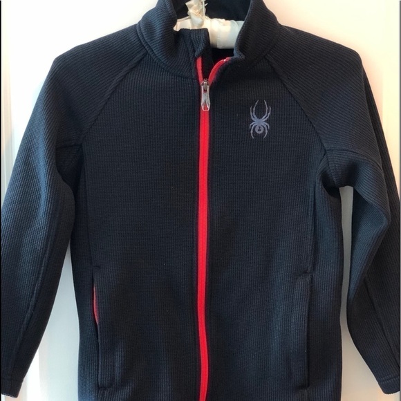 Spyder Full Zip Jacket For Boys Size S - Picture 4 of 16